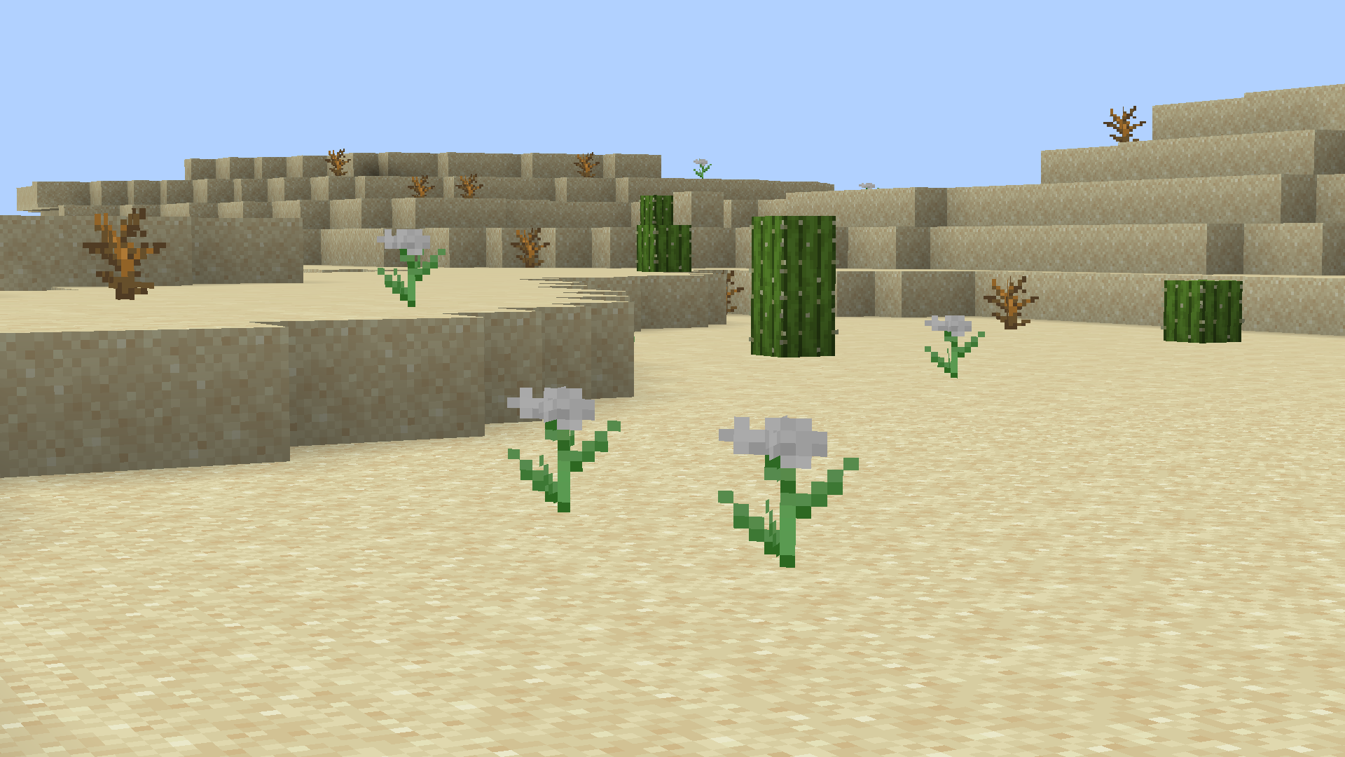 The Clayboreal spawns on sand and gives clay when mined