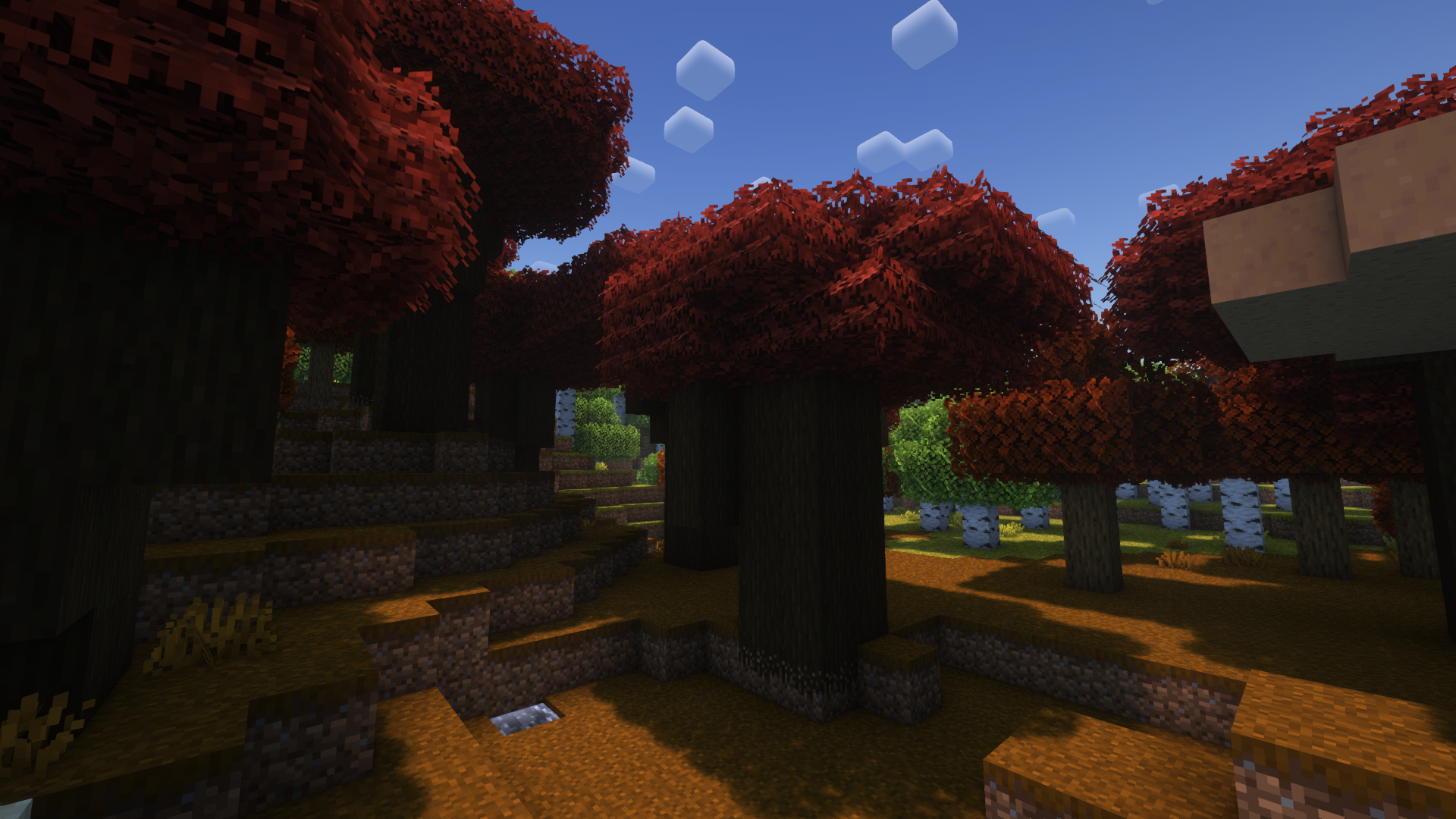 Added 'roots' for all log types which extend into the ground