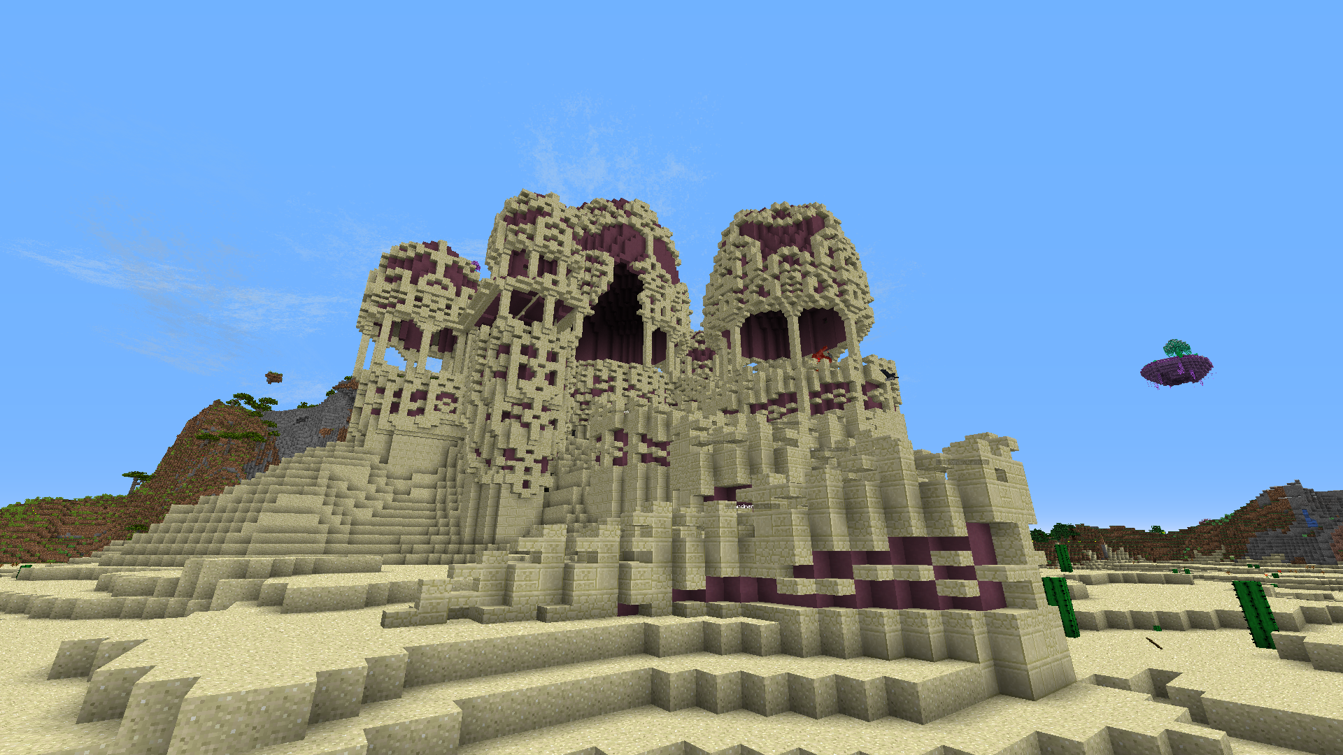 Desert temple!