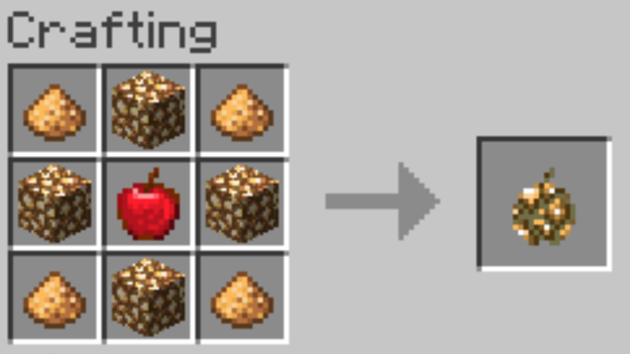 Glowstone Apple Recipe (1.0.0)