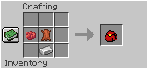 Backpack Red recipe