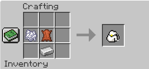 Backpack White recipe