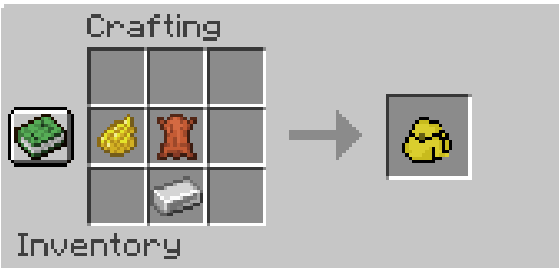 Backpack Yellow recipe