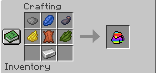 Backpack Rainbow recipe