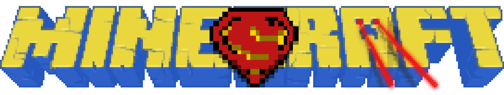 minecraft pixel art superman