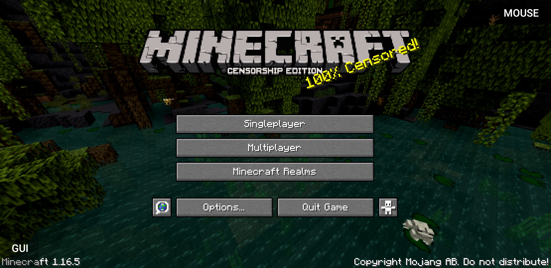 Main Menu