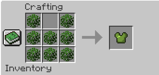 Leaf Chestplate recipe