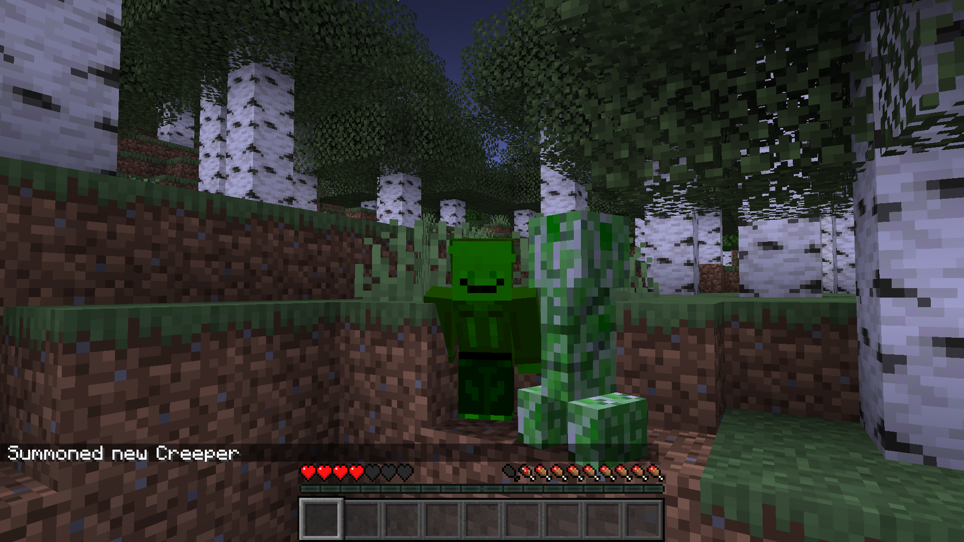 Creepers Can Be Friendly Too!