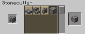 Gravel Stonecutter Recipe