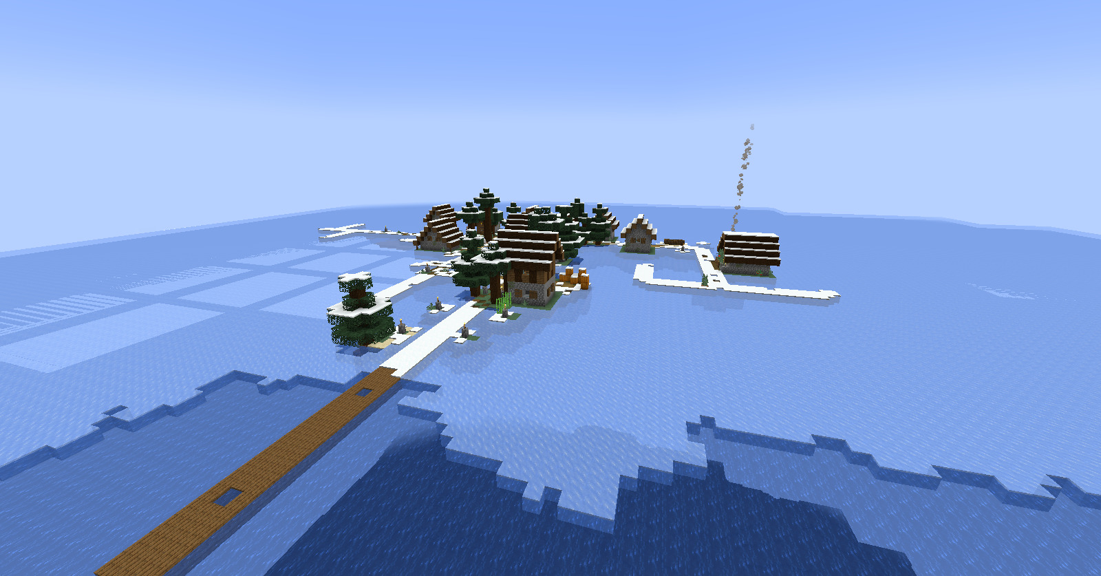 Snowy village