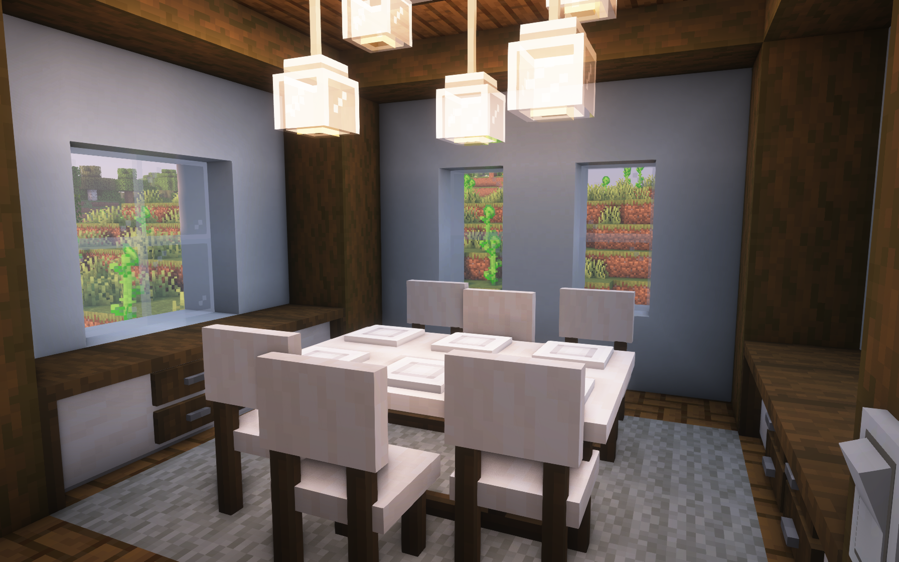 Minecraft best sale dining chair