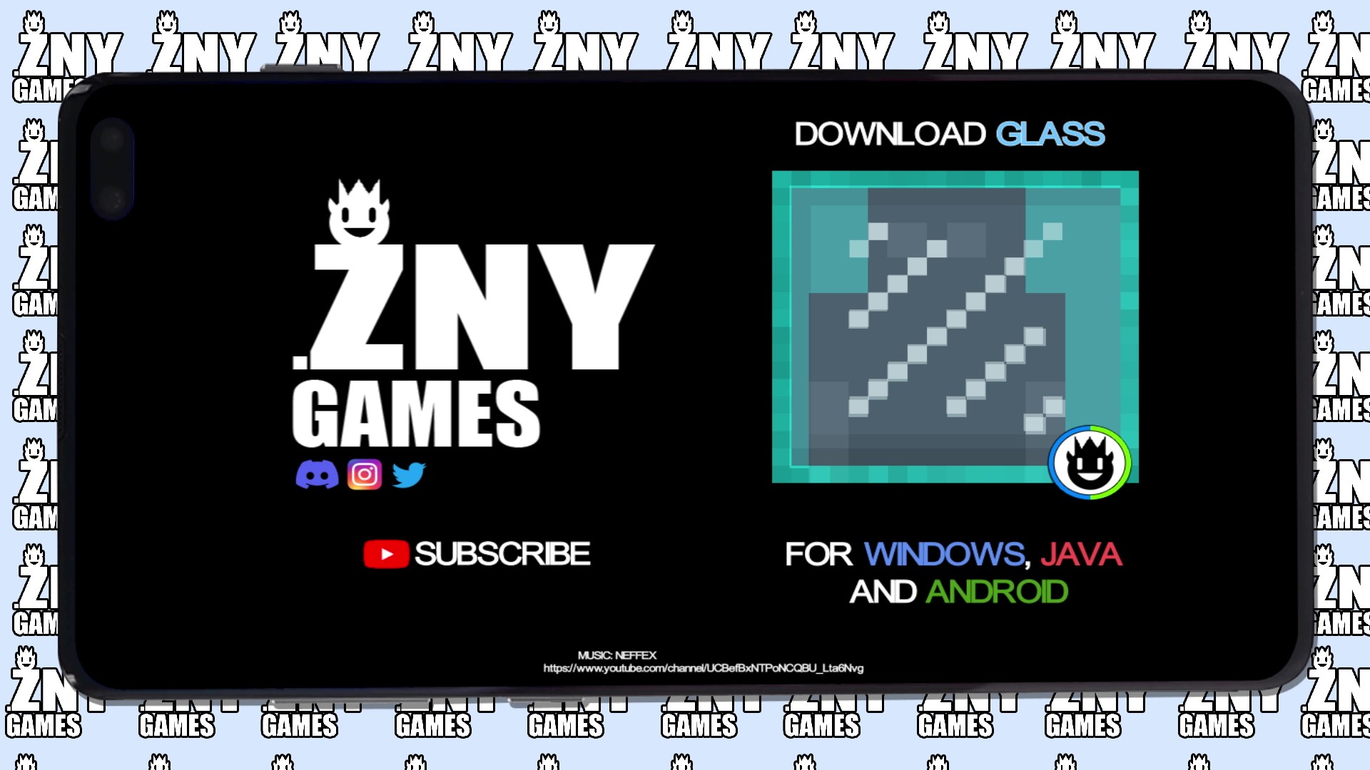 znygames themed gui texturepack glass pocket edition - download