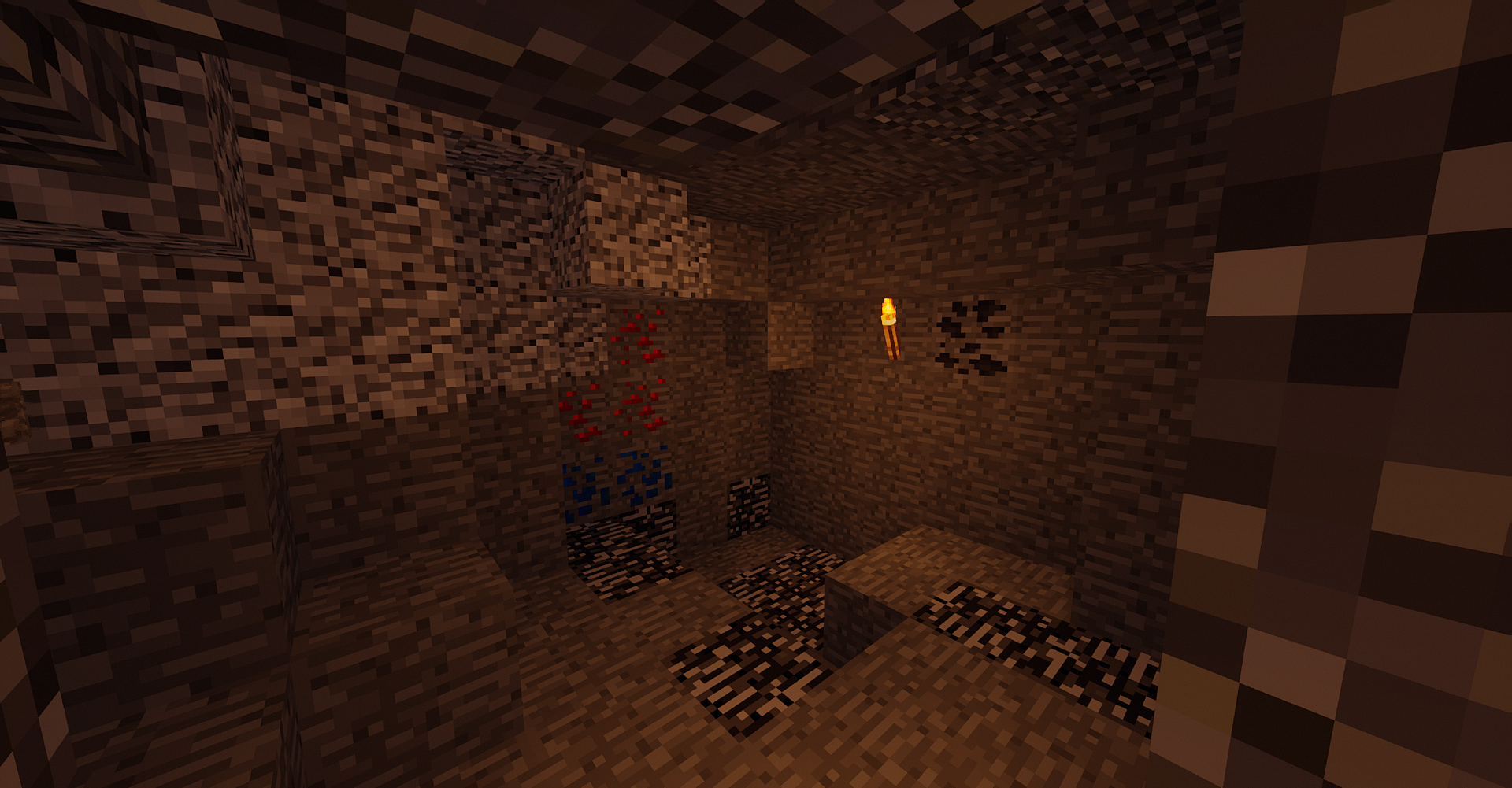 This ore is found around Y: 7 and Y: 2. It is incredebly rare so beware