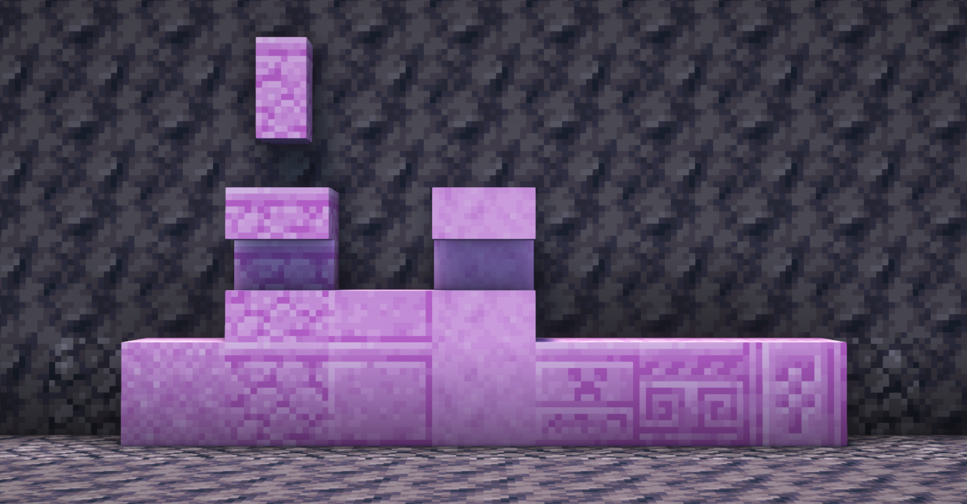 Pink sand and all its variants