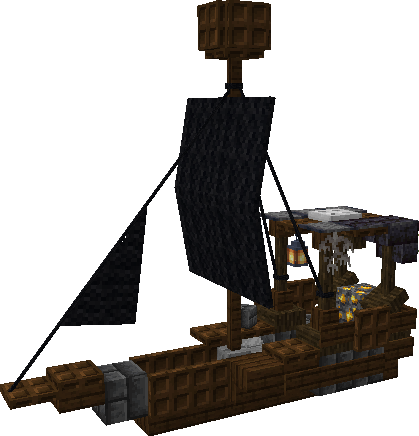 Dark Oak Ship