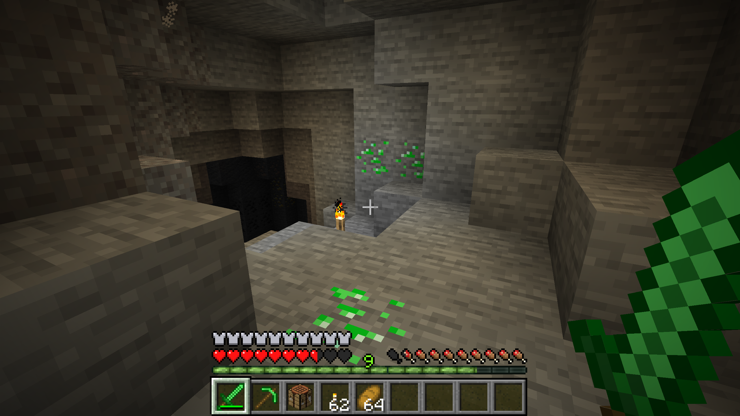 Emerald Ingot Ore in cave