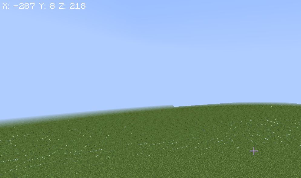 Simple mod. Minecraft coordinates.