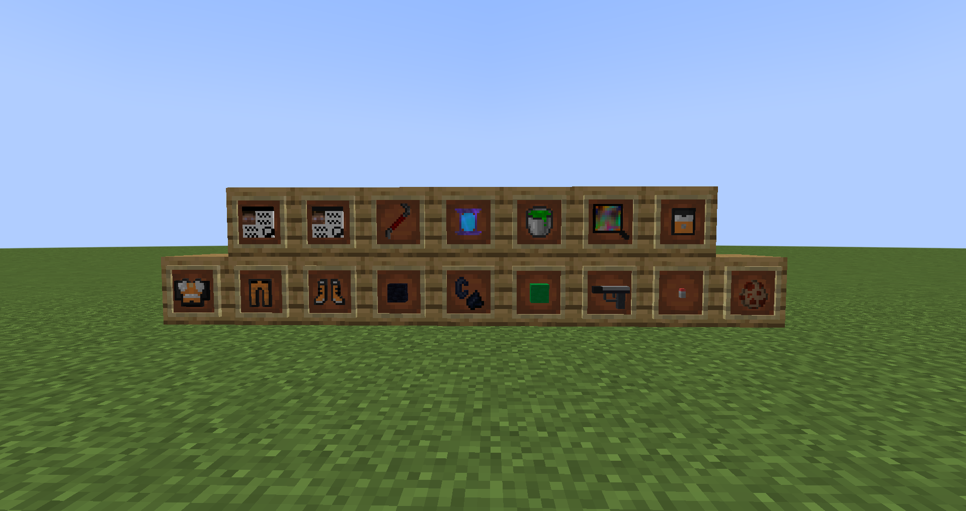 All the items/blocks