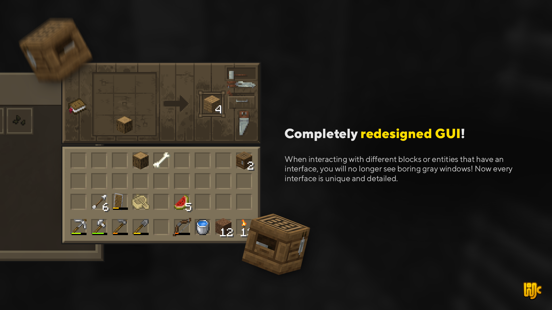 Completely redesigned GUI!