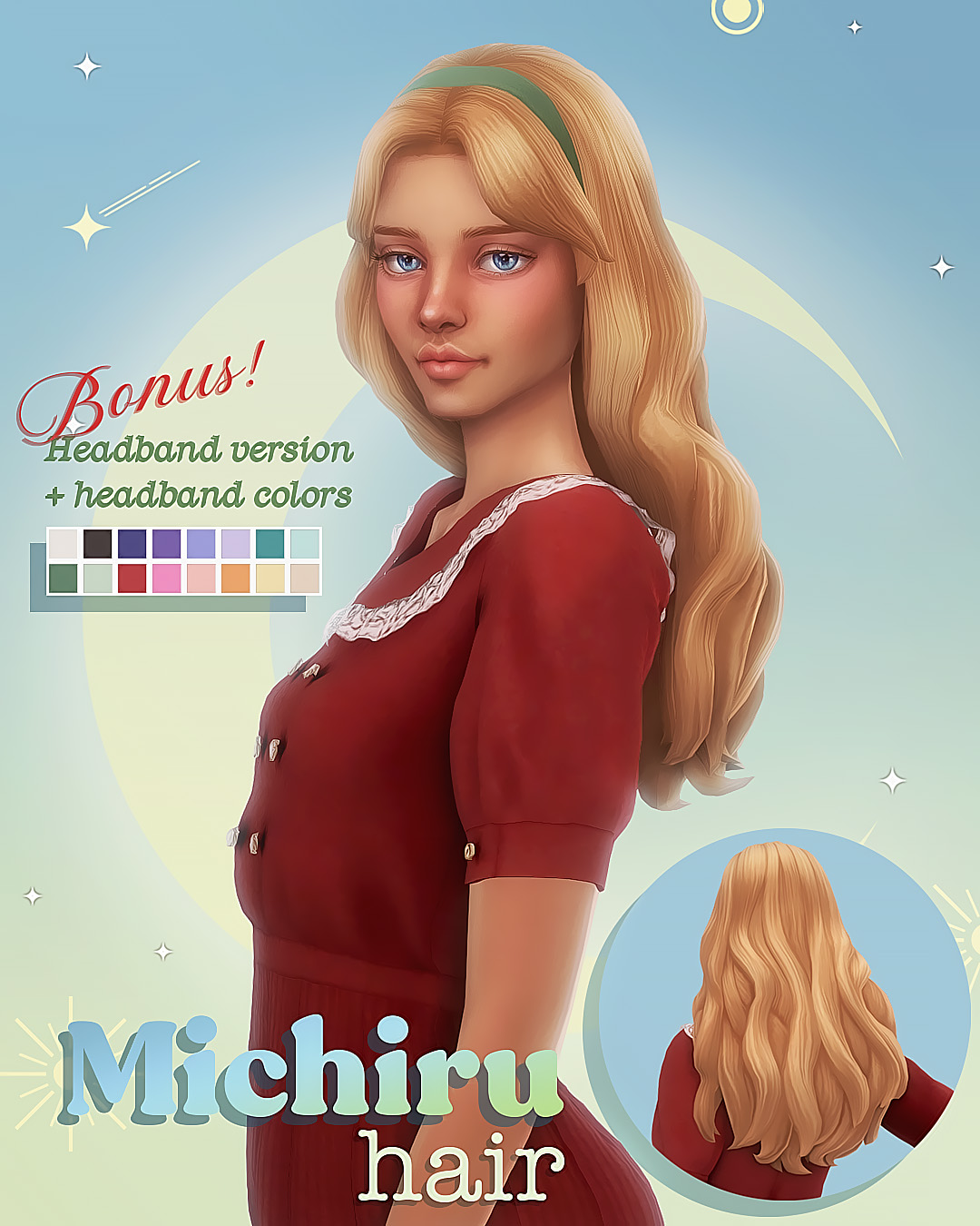 michiru hair 2