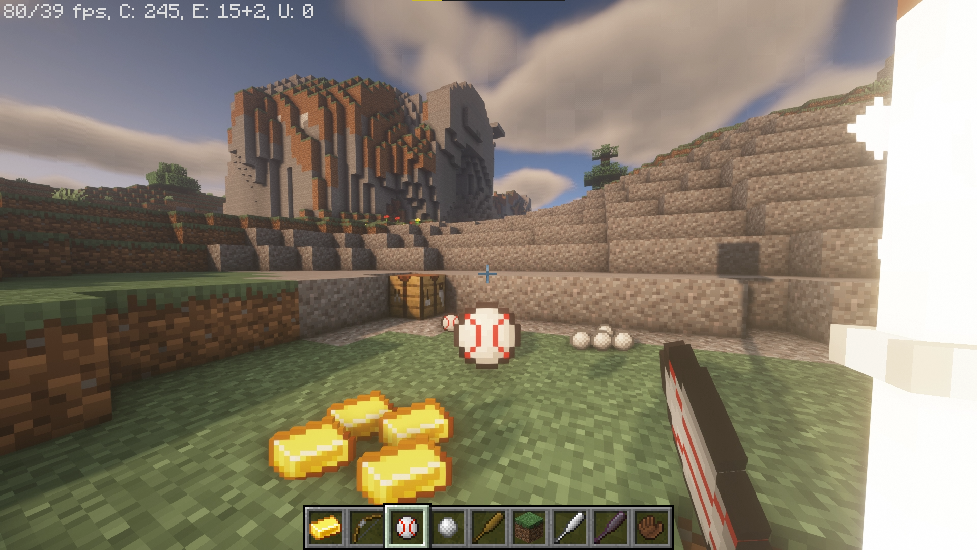 Throwables with Complementary Shaders