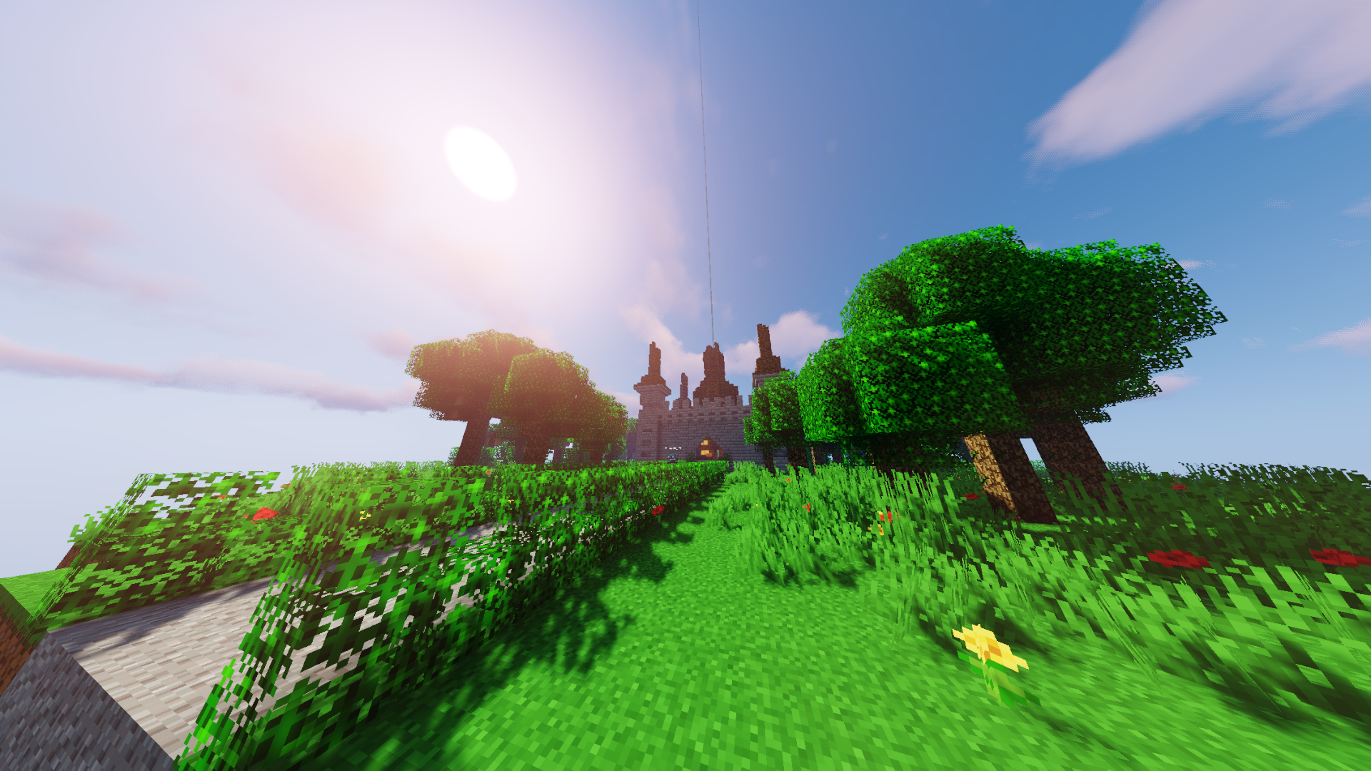 A castle (this have shaders)