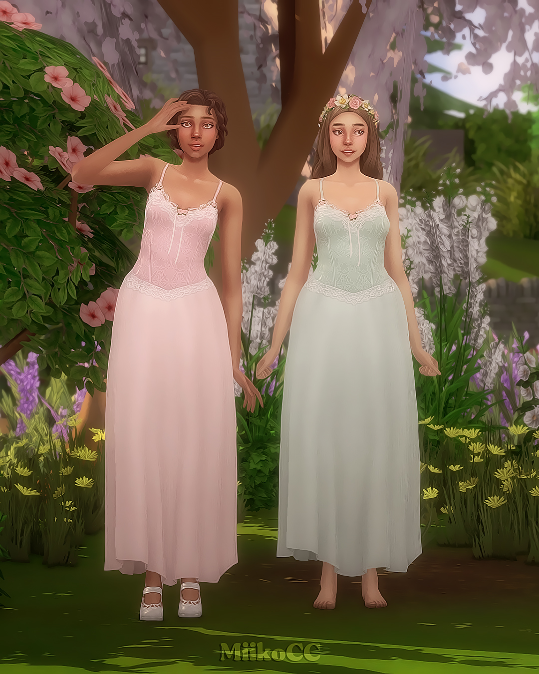 sachin and babi light blue dress These Are The Best Sims 4 CC Formal Dresses For Your Sim's Next Event main image 0