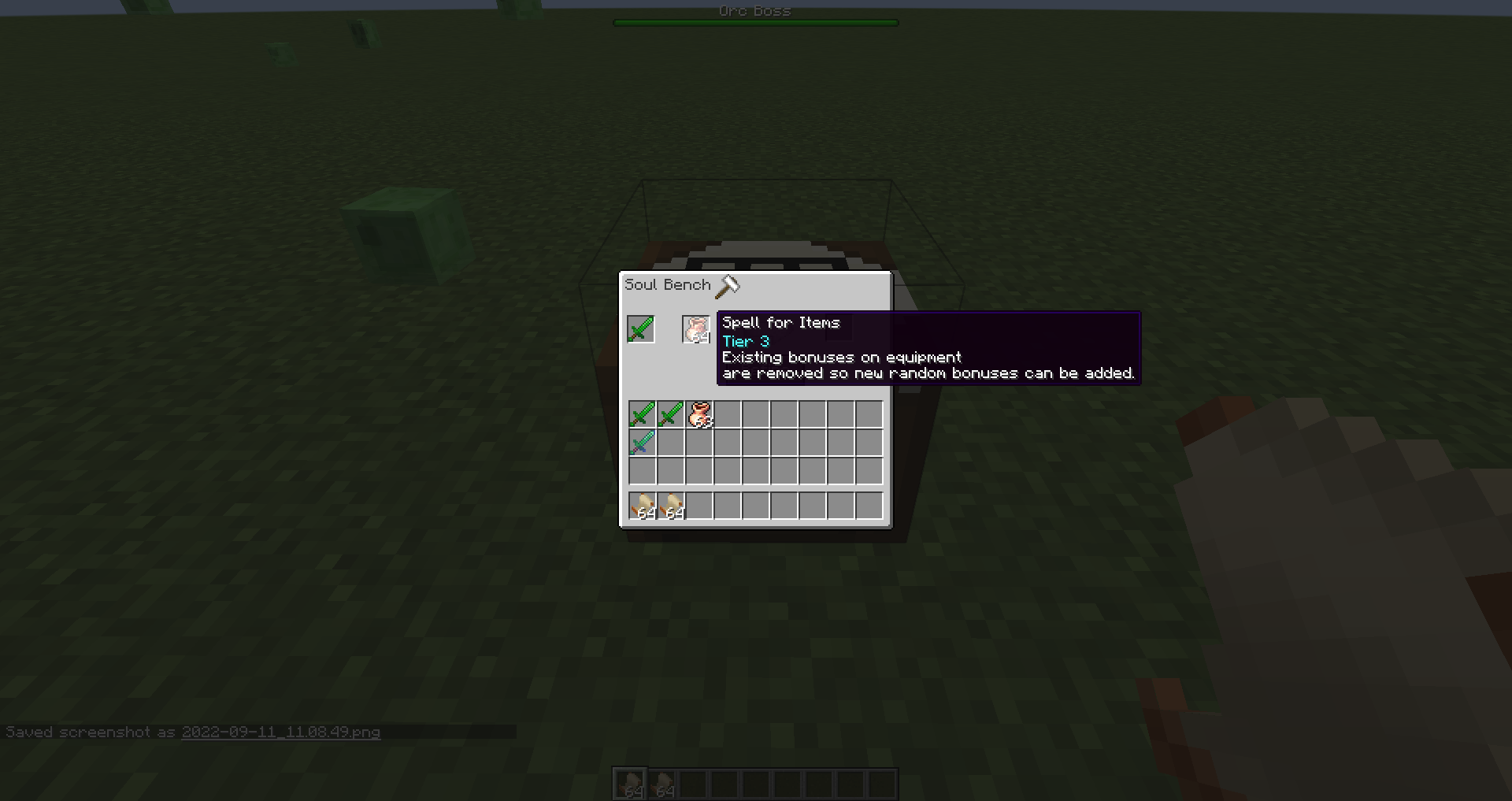 Removes Special Enchantments and ads new ones