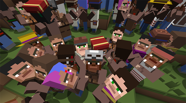 Lots of Villagers