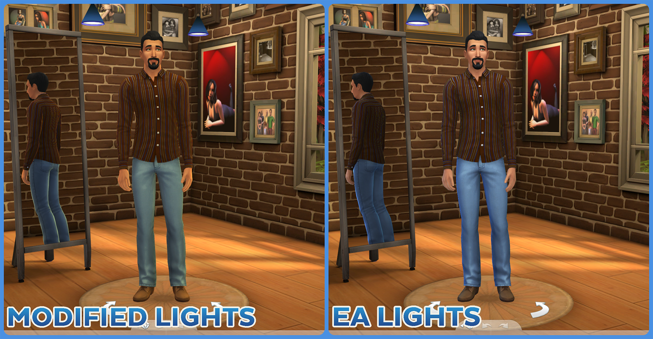 Tidy CAS - Dark blue - The Sims 4 Mods - CurseForge