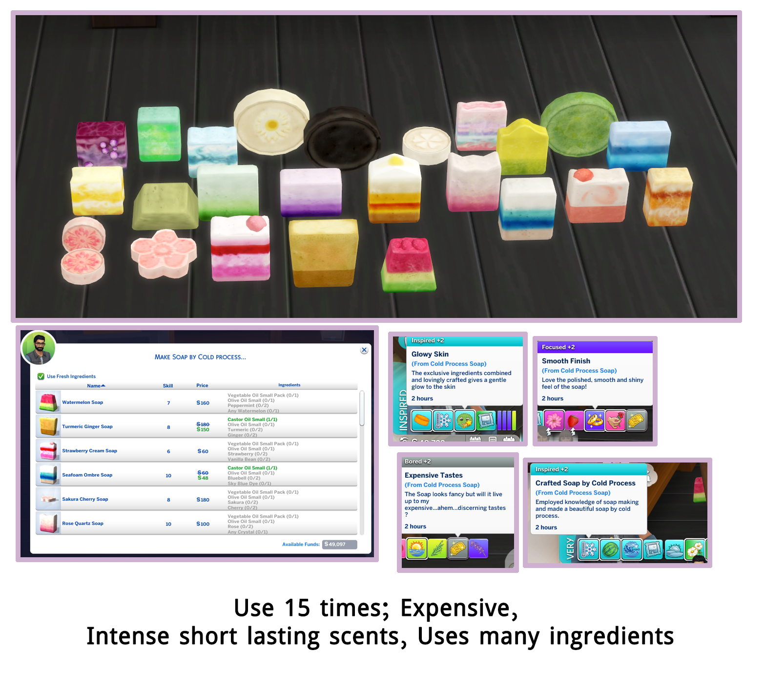 SOAP MAKING STATION The Sims 4 Mods