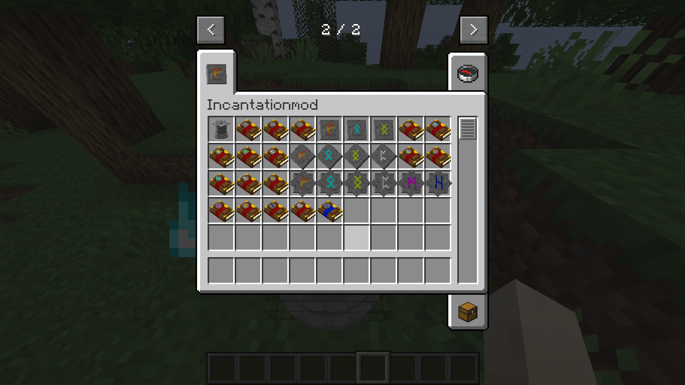 all the items in creative inventory