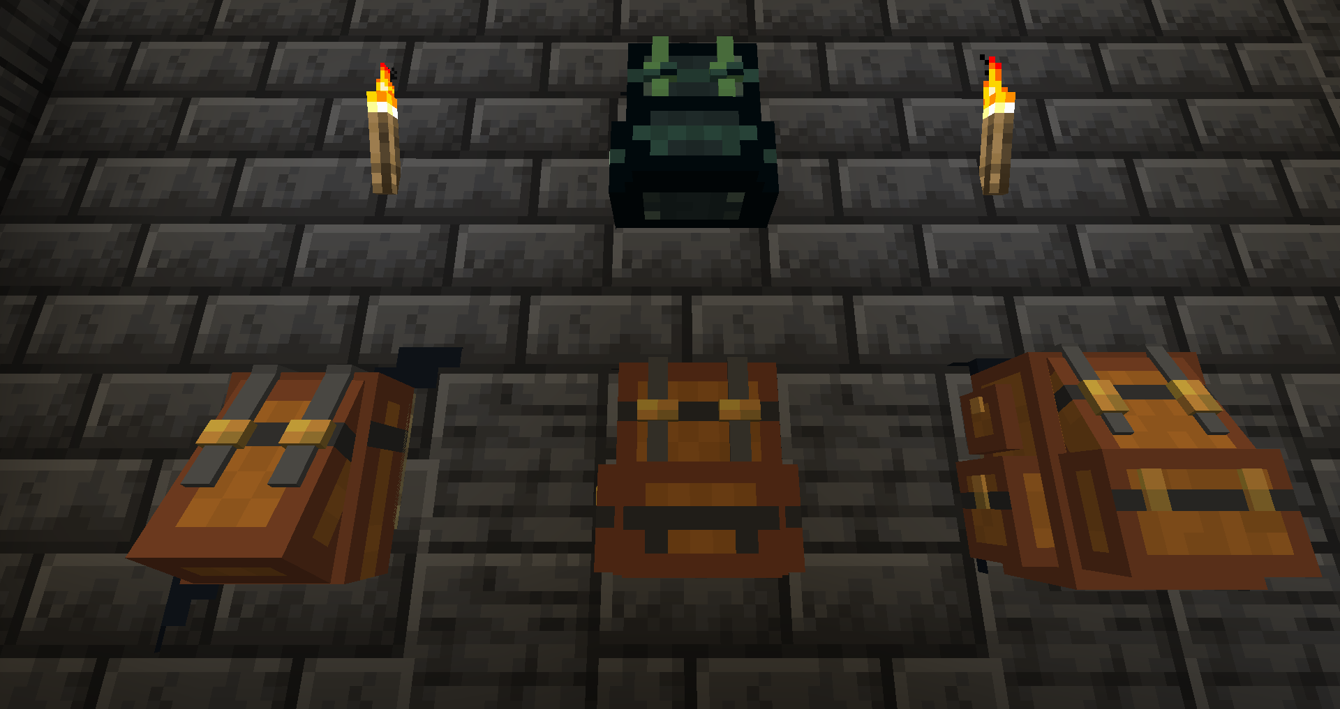 The model will be enlarged to match the storage size.
