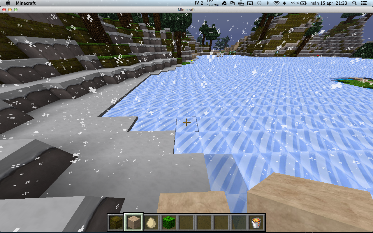 Ice and snow