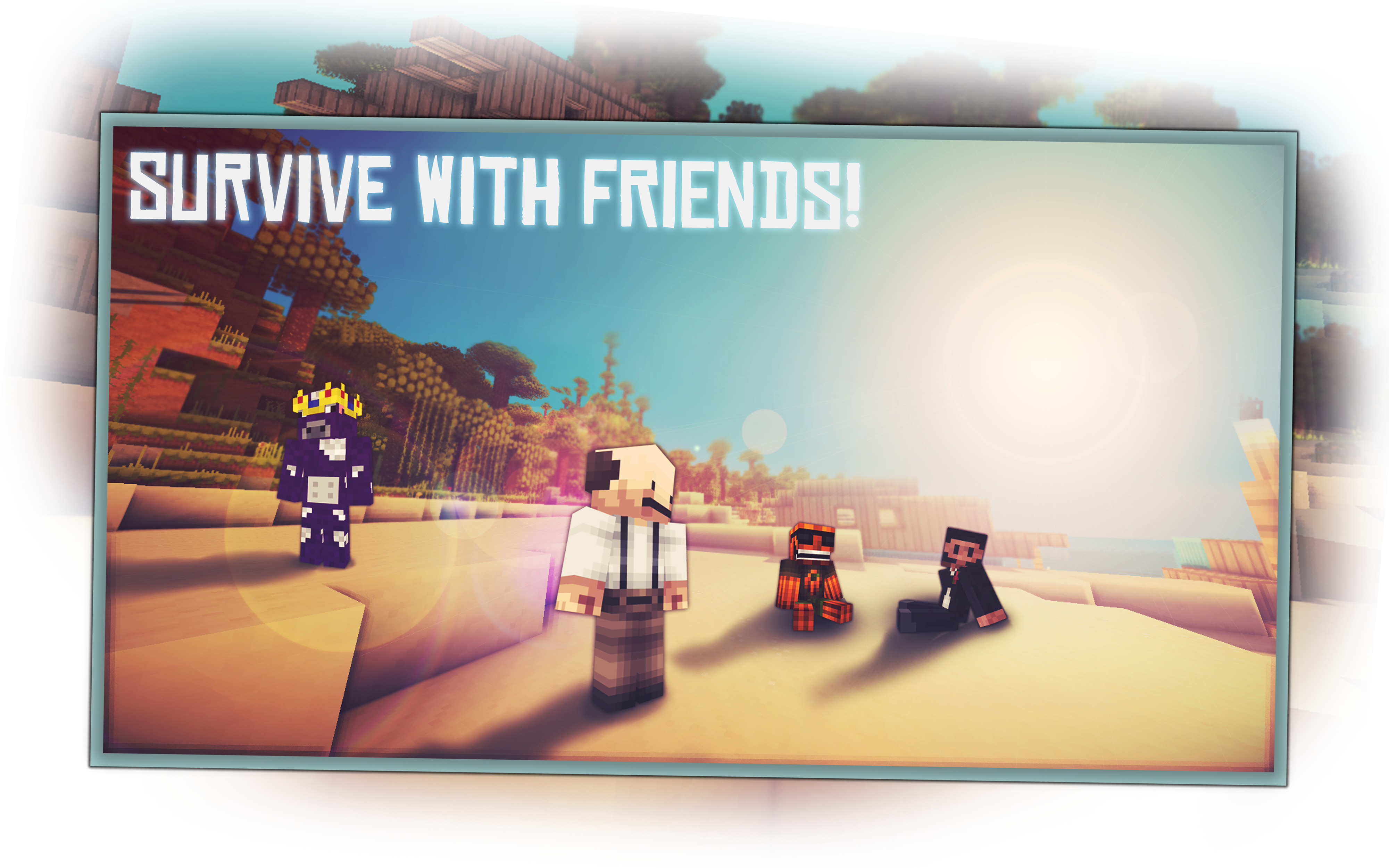 play with friends!