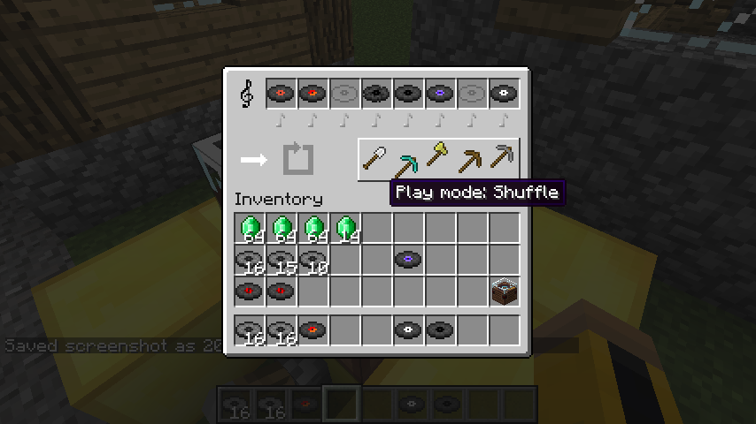 This is the Redstone Jukebox GUI, where you can config it.