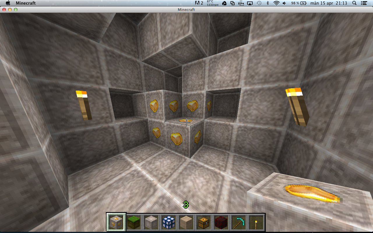Stone and gold