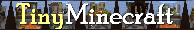 TinyMinecraft 640 x 100