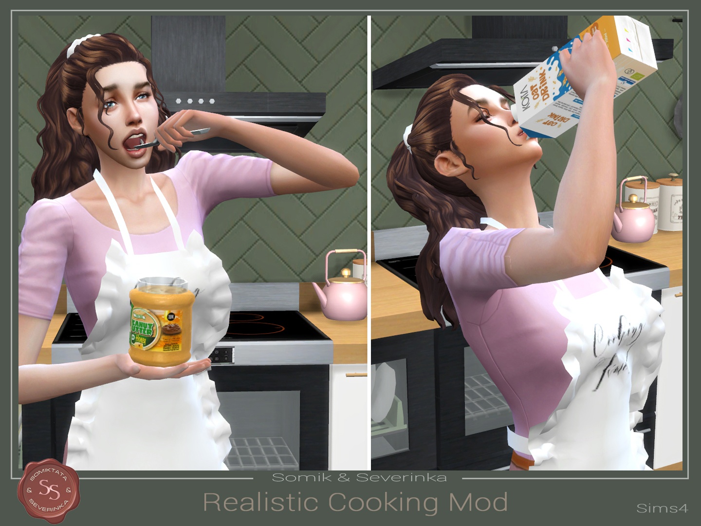 Realistic Cooking Mod 7 2 Screenshots The Sims 4 Mods CurseForge