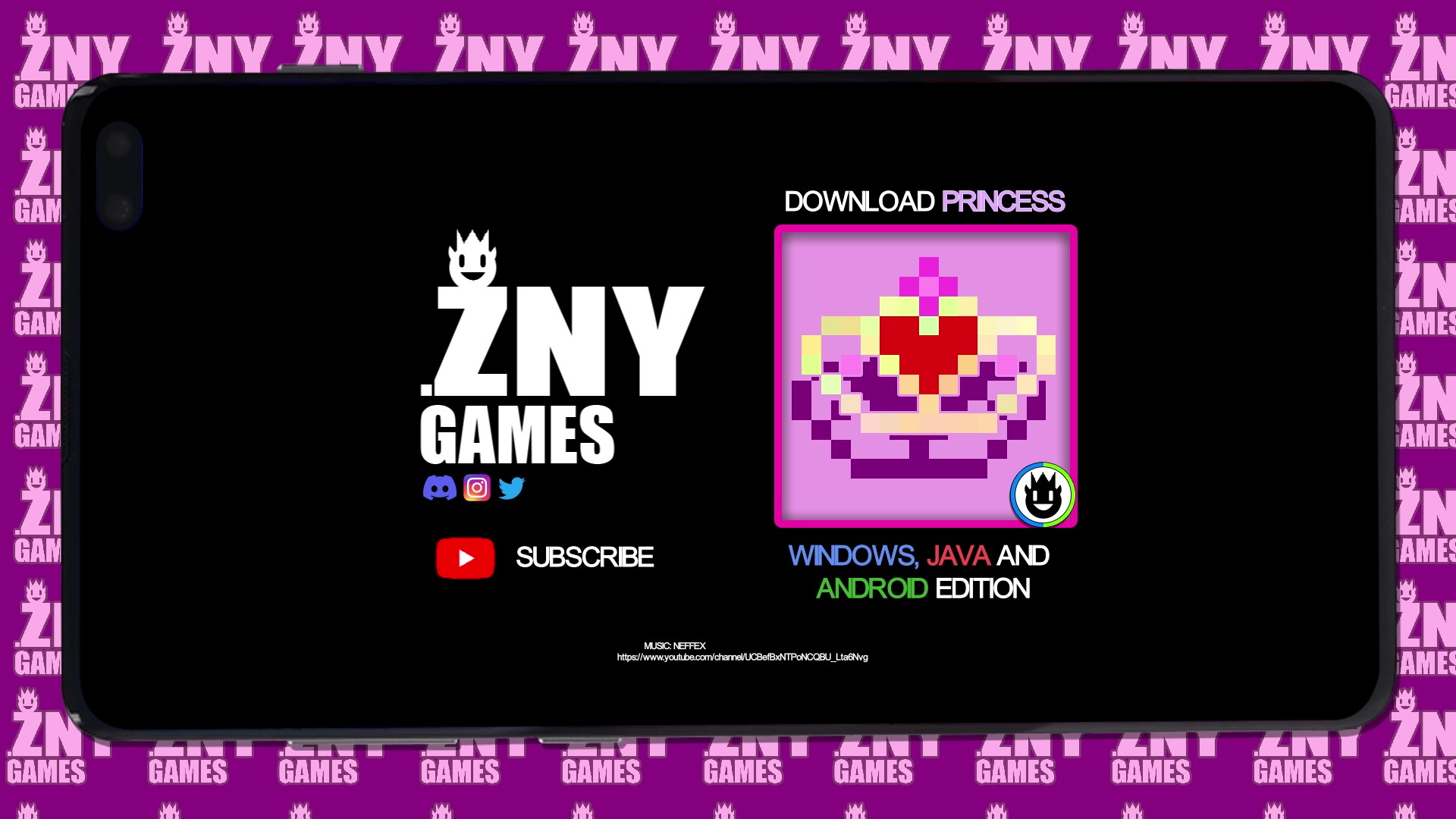 logo - znygames themed gui texturepack princess pocket edition