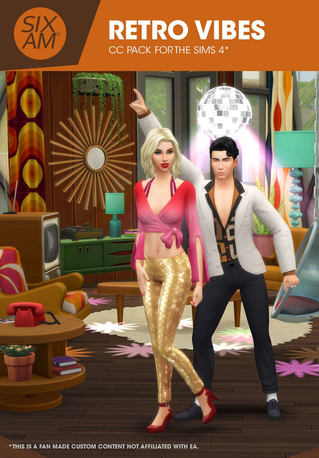 Retro Vibes CC Pack - The Sims 4 Build / Buy - CurseForge
