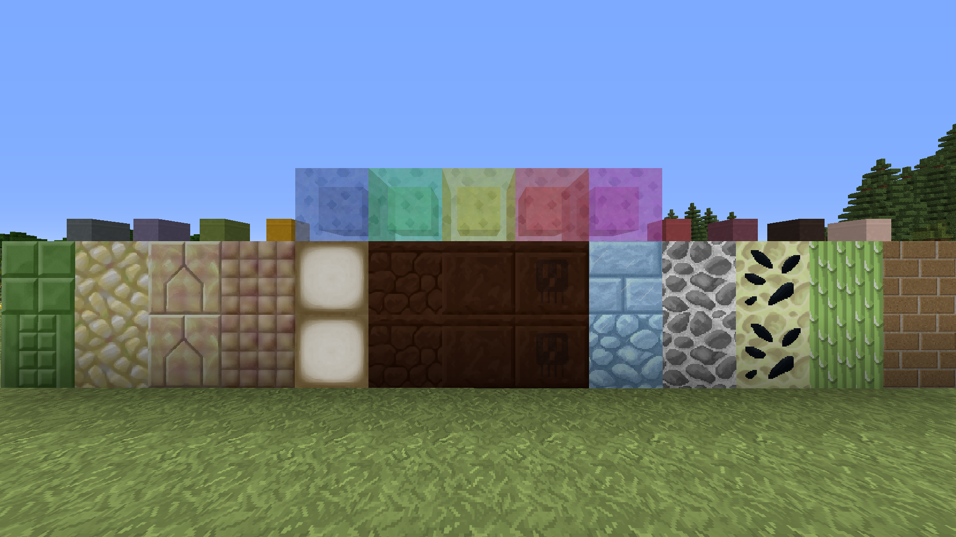 Some Quark blocks