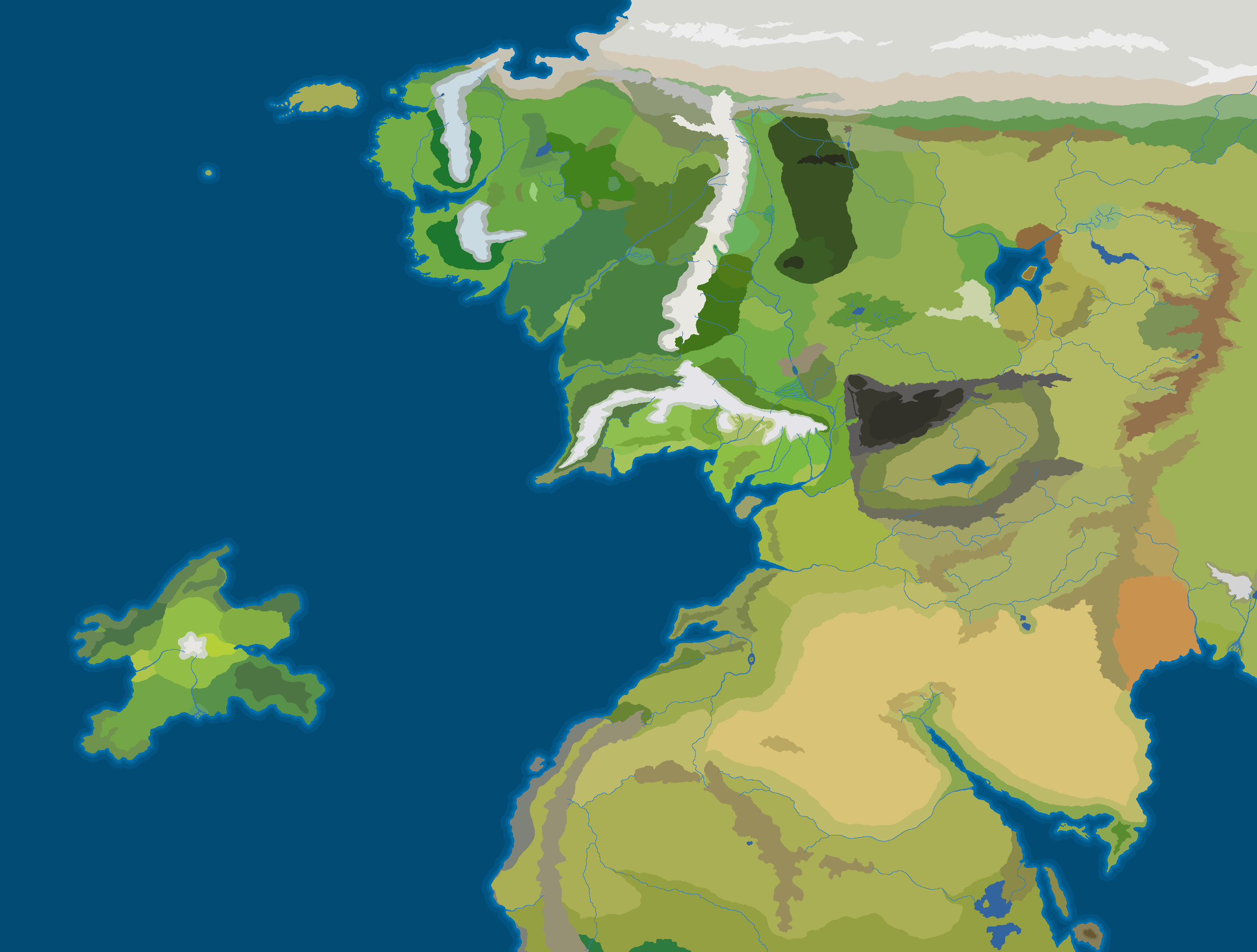 Beleriand - First Age Minecraft Map