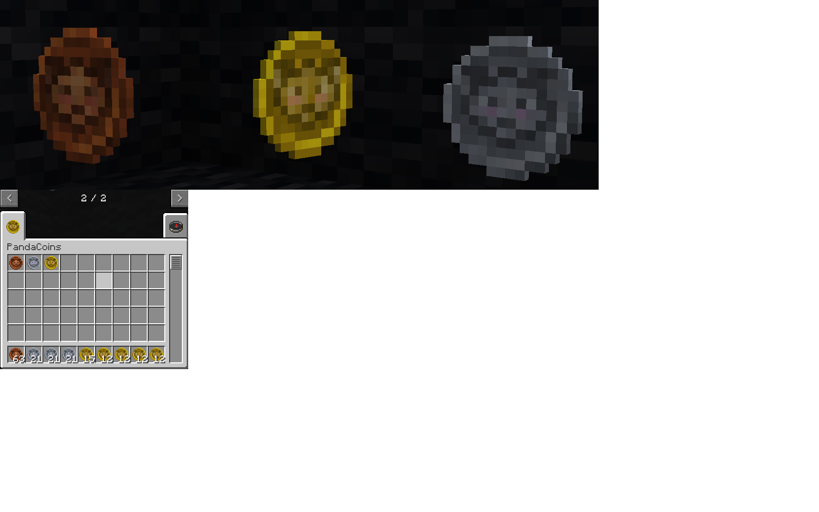 Monedas Y Tab Creative