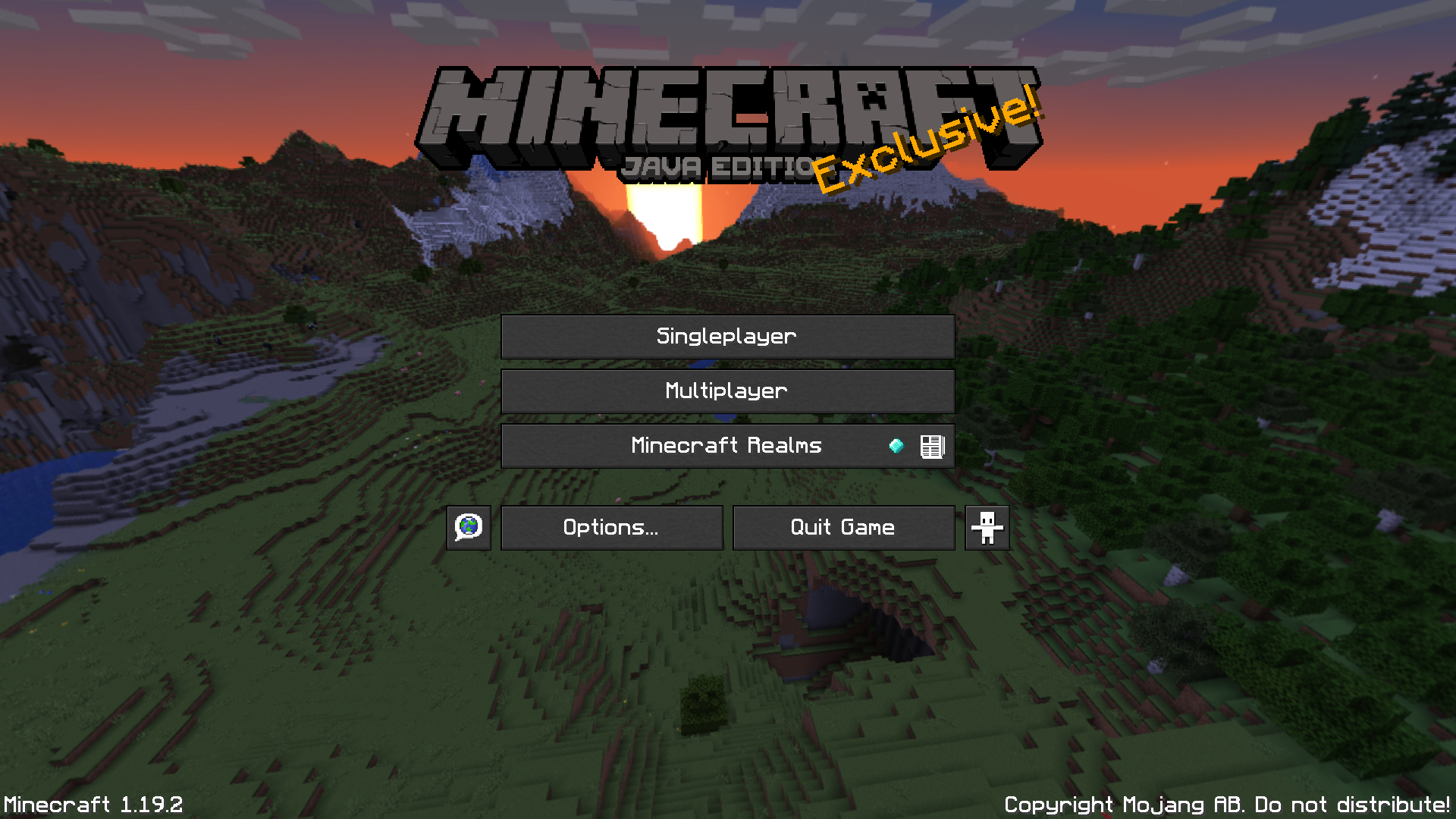 Main Menu