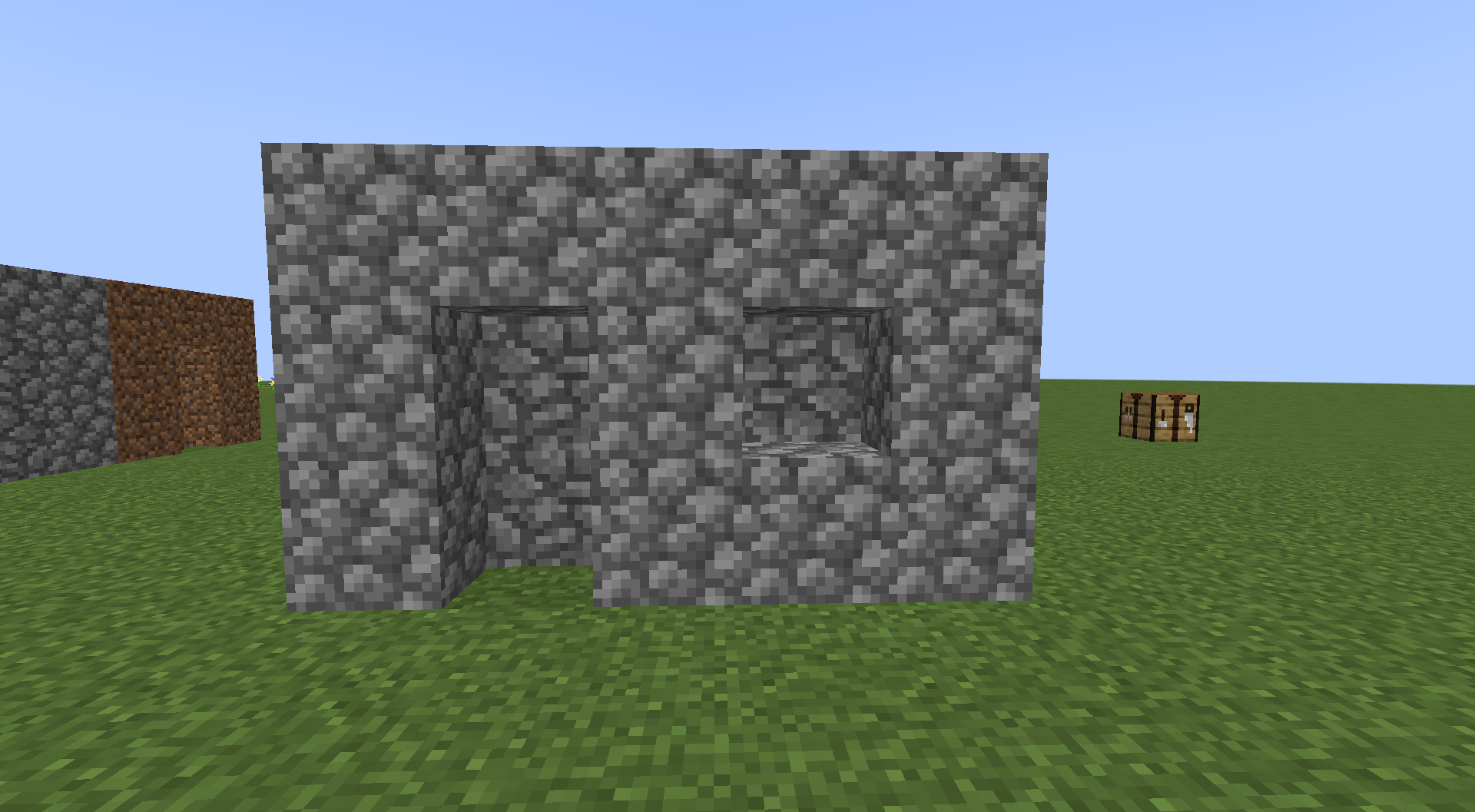 Cobblestone doors back