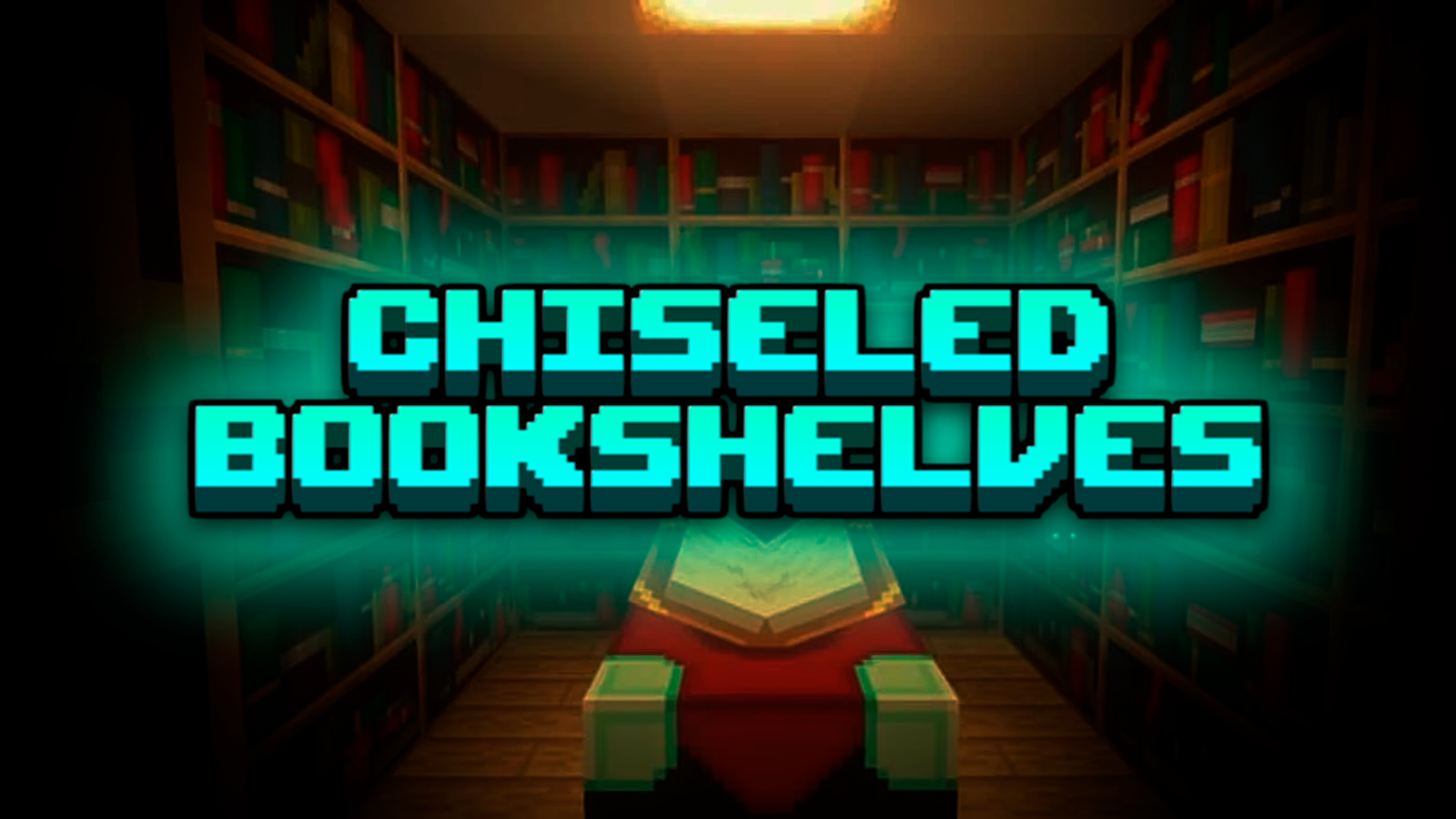 How To Use Chiseled Bookshelf & Make A SECRET BASE In Minecraft 