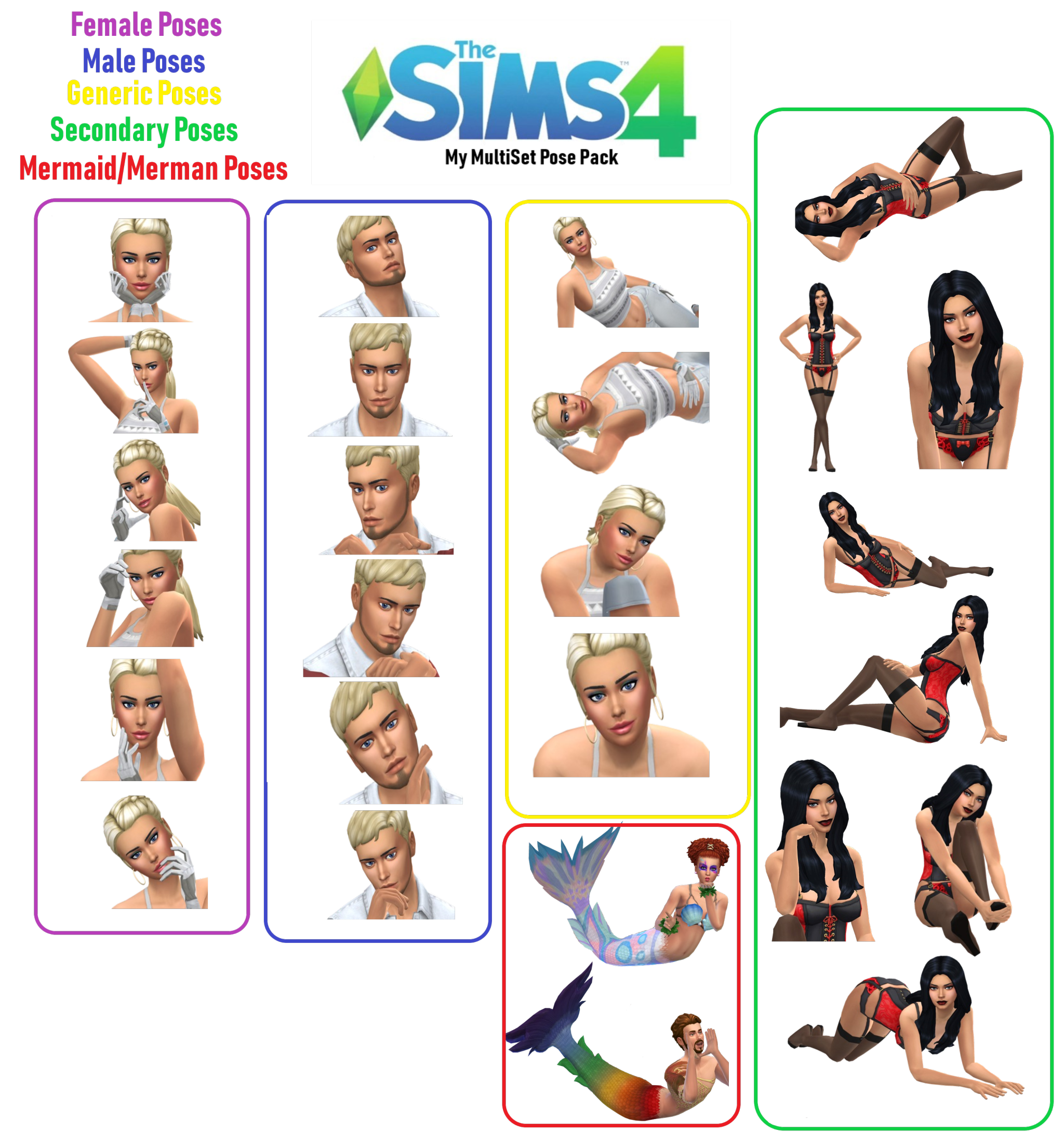 Multi Gallery Pose Set