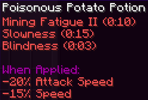 Poisonous Potato Potion