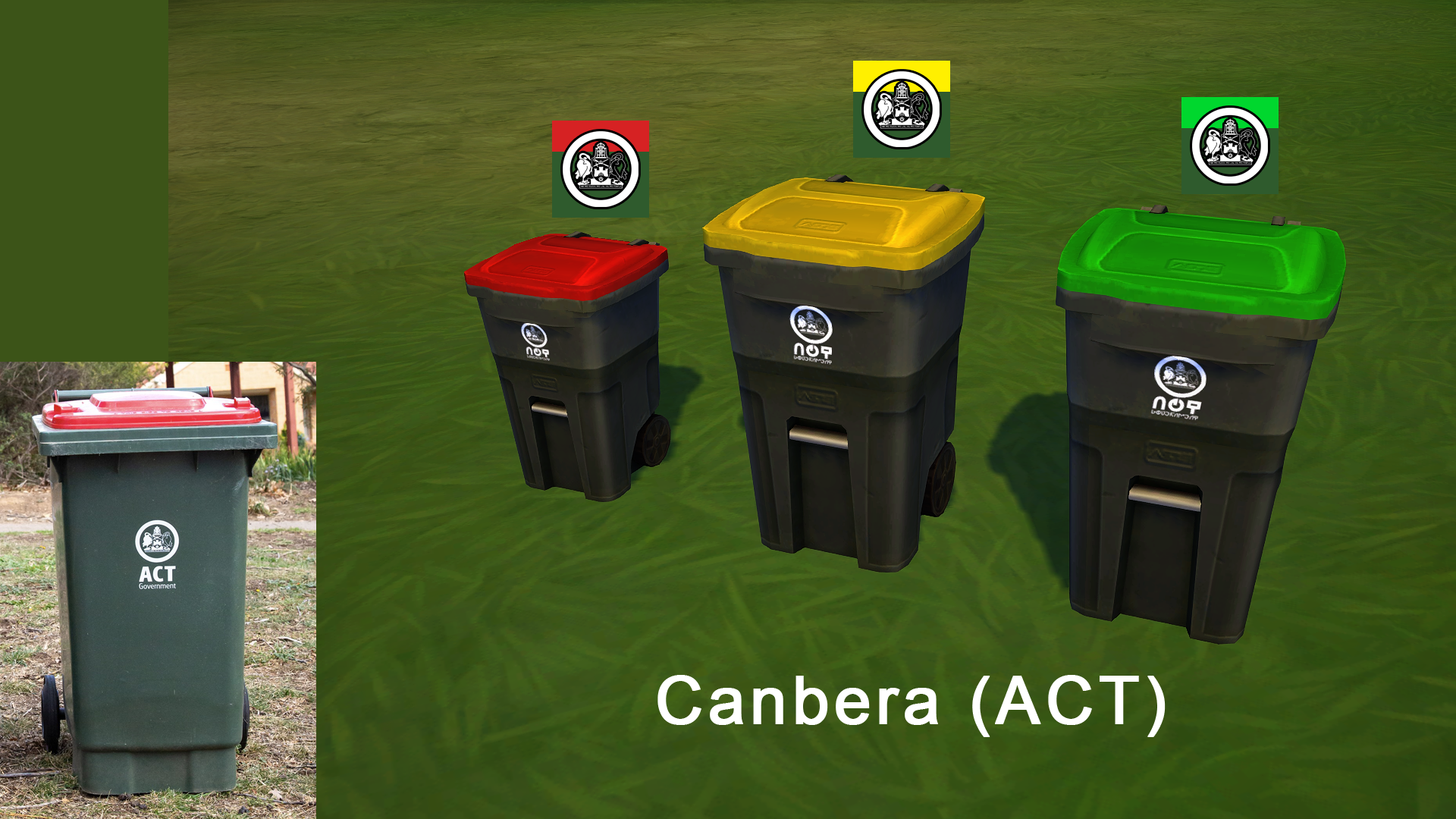 Australian Wheelie Bins The Sims 4 Build / Buy
